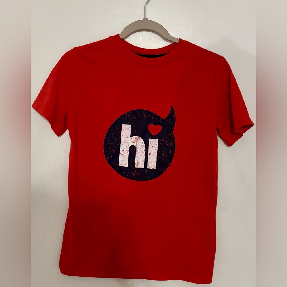 Cat & Jack - Boys Size L - Valentine’s Day Graphic Short Sleeve T-Shirt